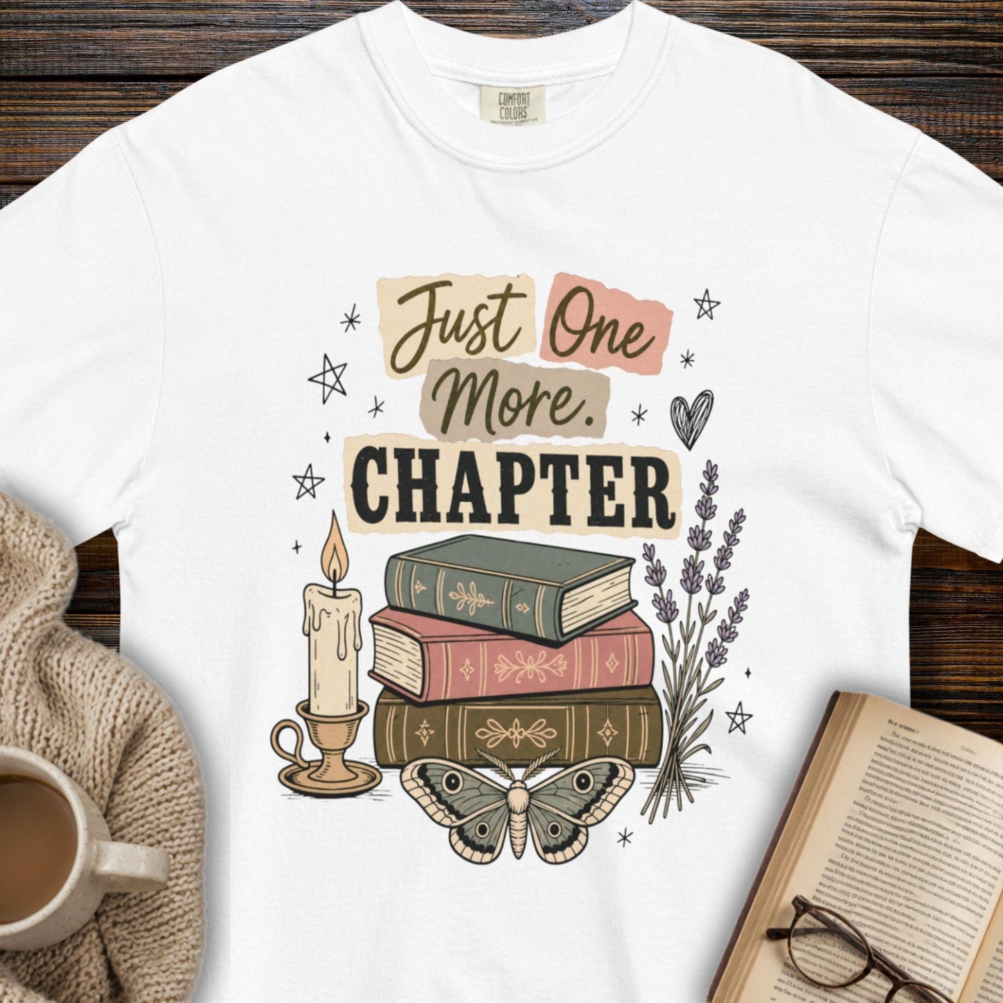 Just one more chapter scrapbook T-shirt