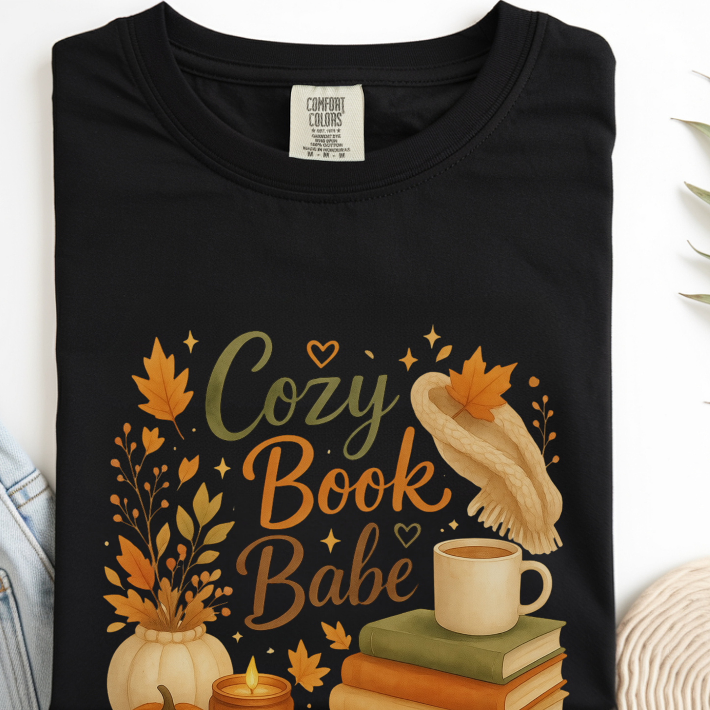 Cozy book babe