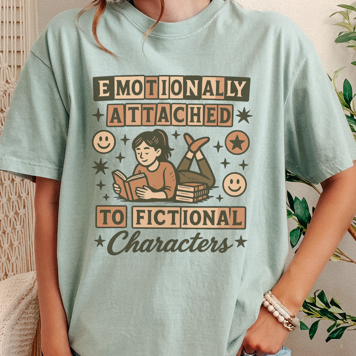 Emotionally attached to fictional characters