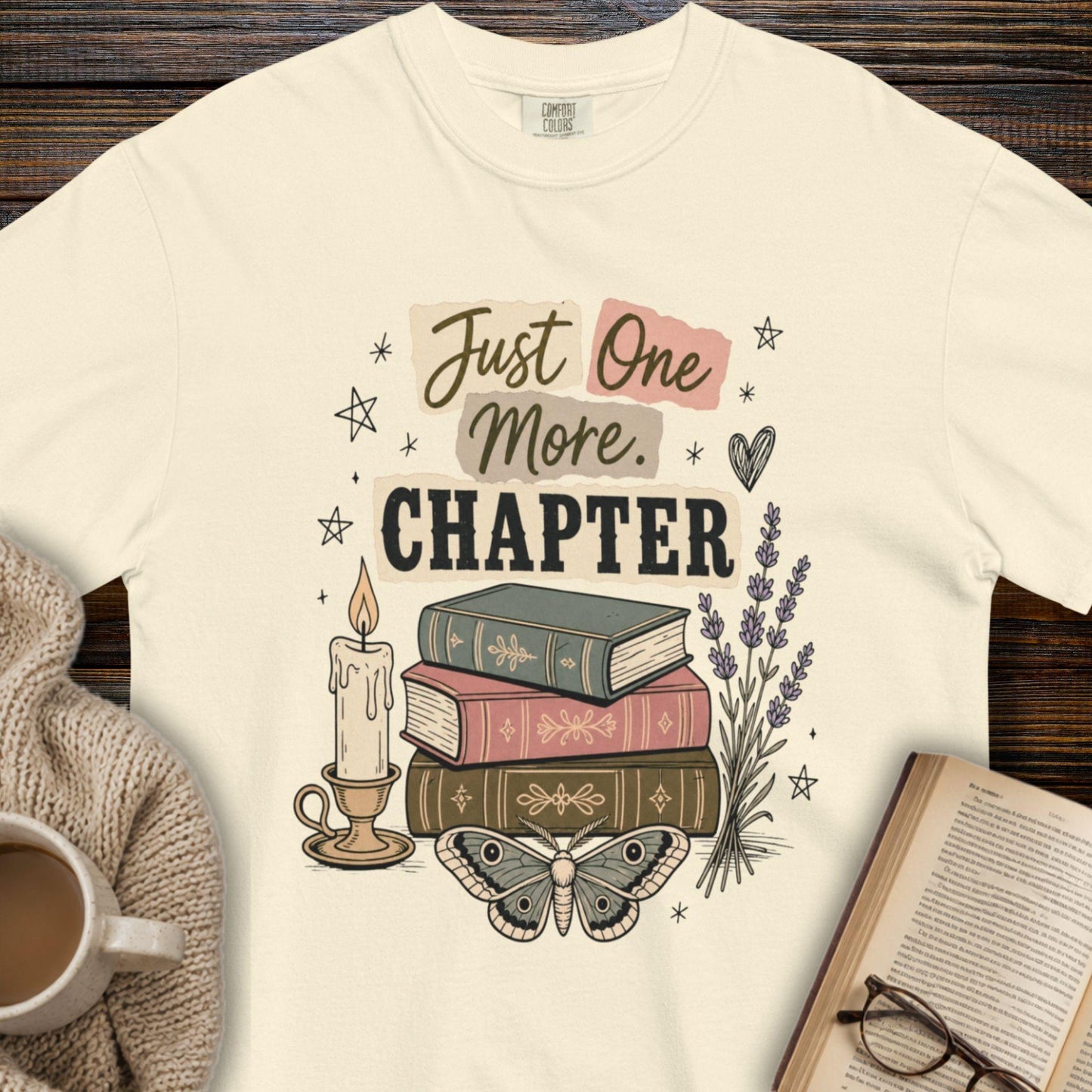 Just one more chapter scrapbook T-shirt