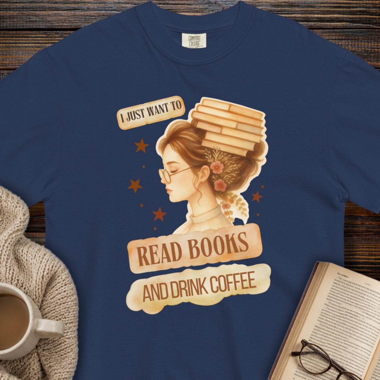 Want to read books T-shirt