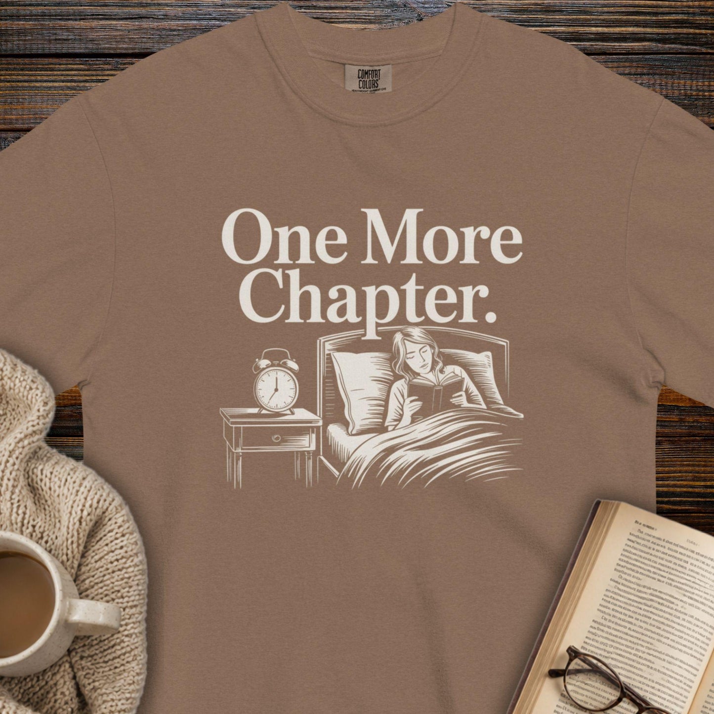 One more chapter bed T-shirt