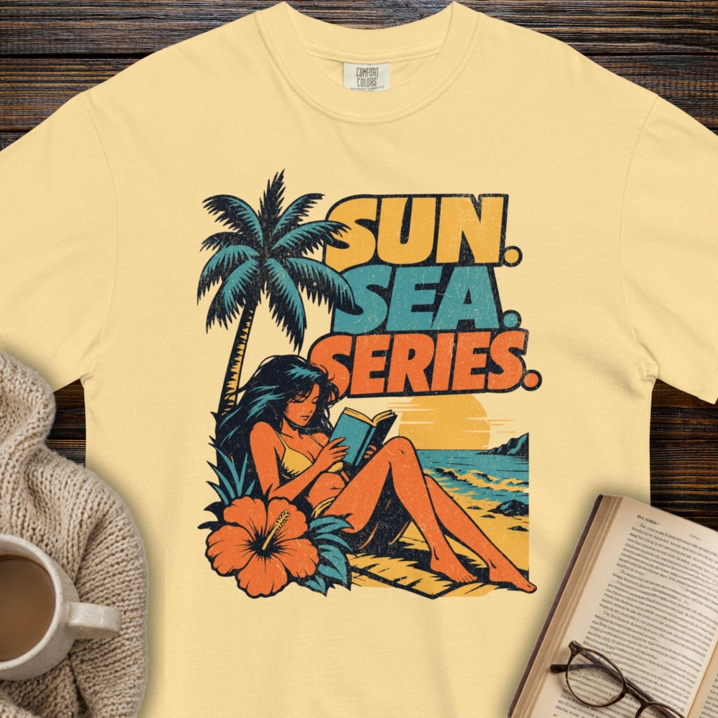 Sun. Sea. Series.T-Shirt