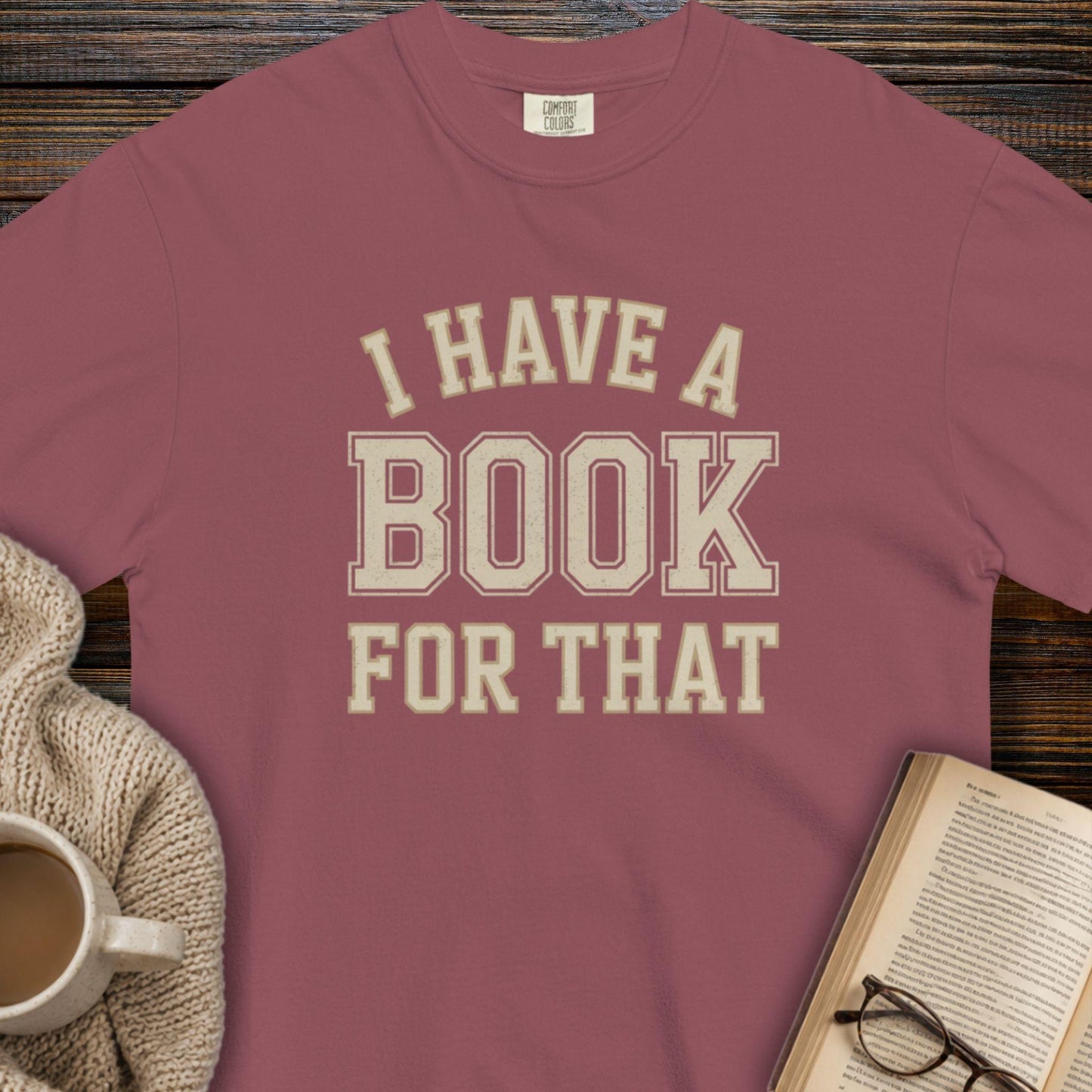 Book for that T-shirt