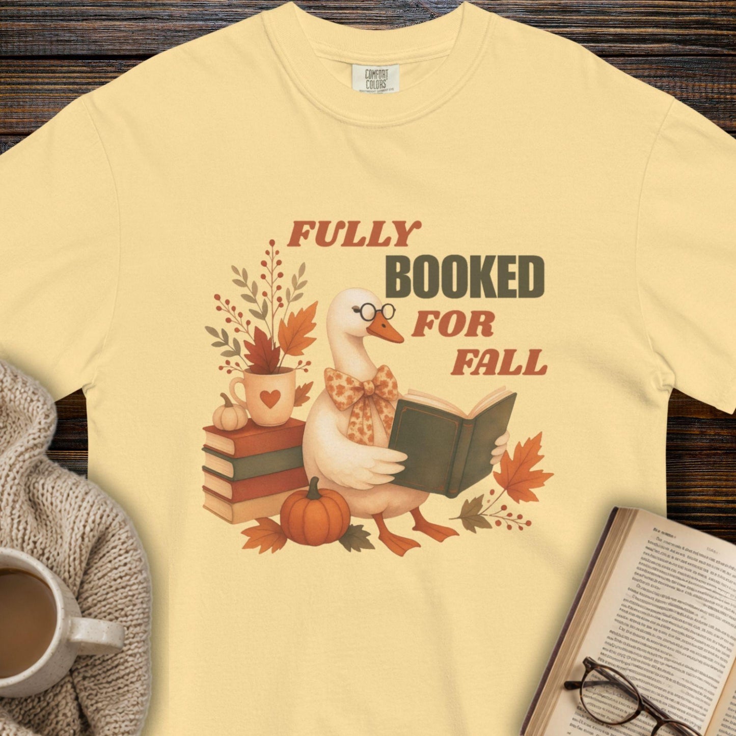 Fully booked for fall T-shirt