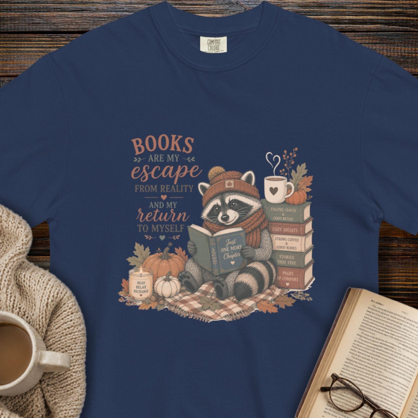 Books are my escape from reality T-shirt