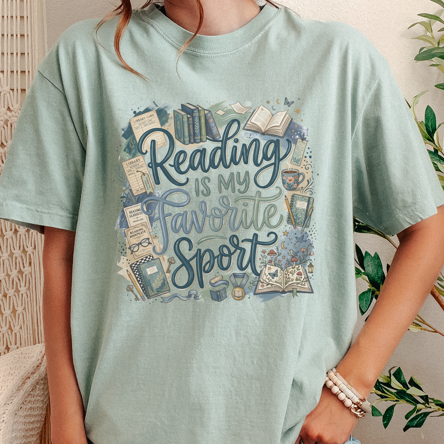 Reading is My favorite sport