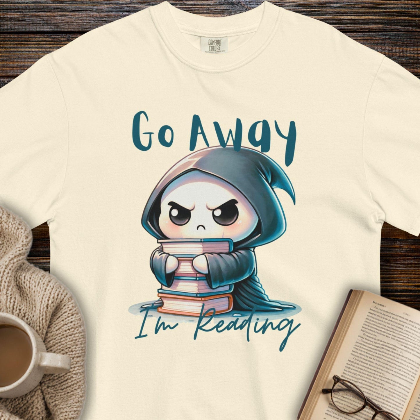 Go away, i'm reading T-shirt