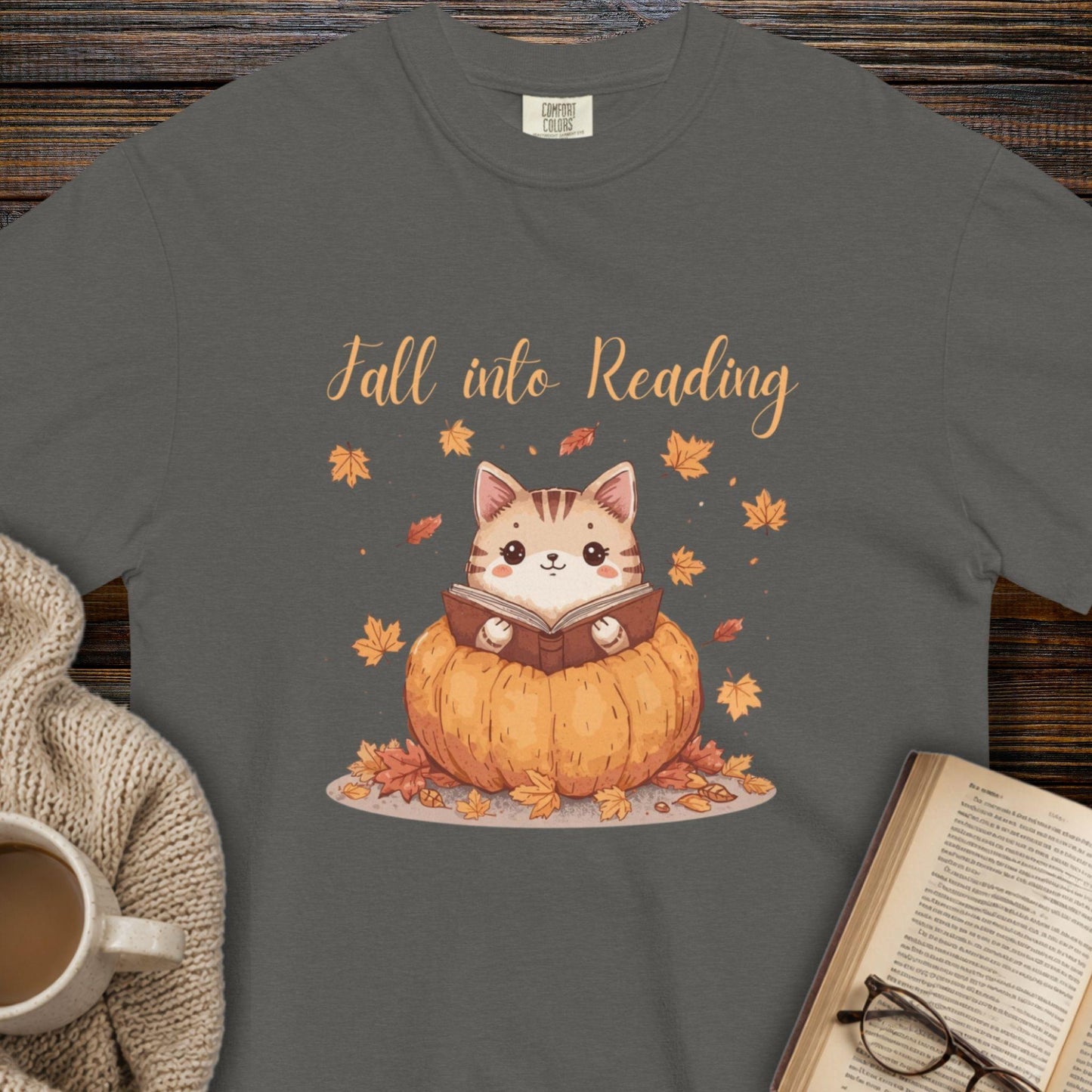 Fall into reading T-shirt