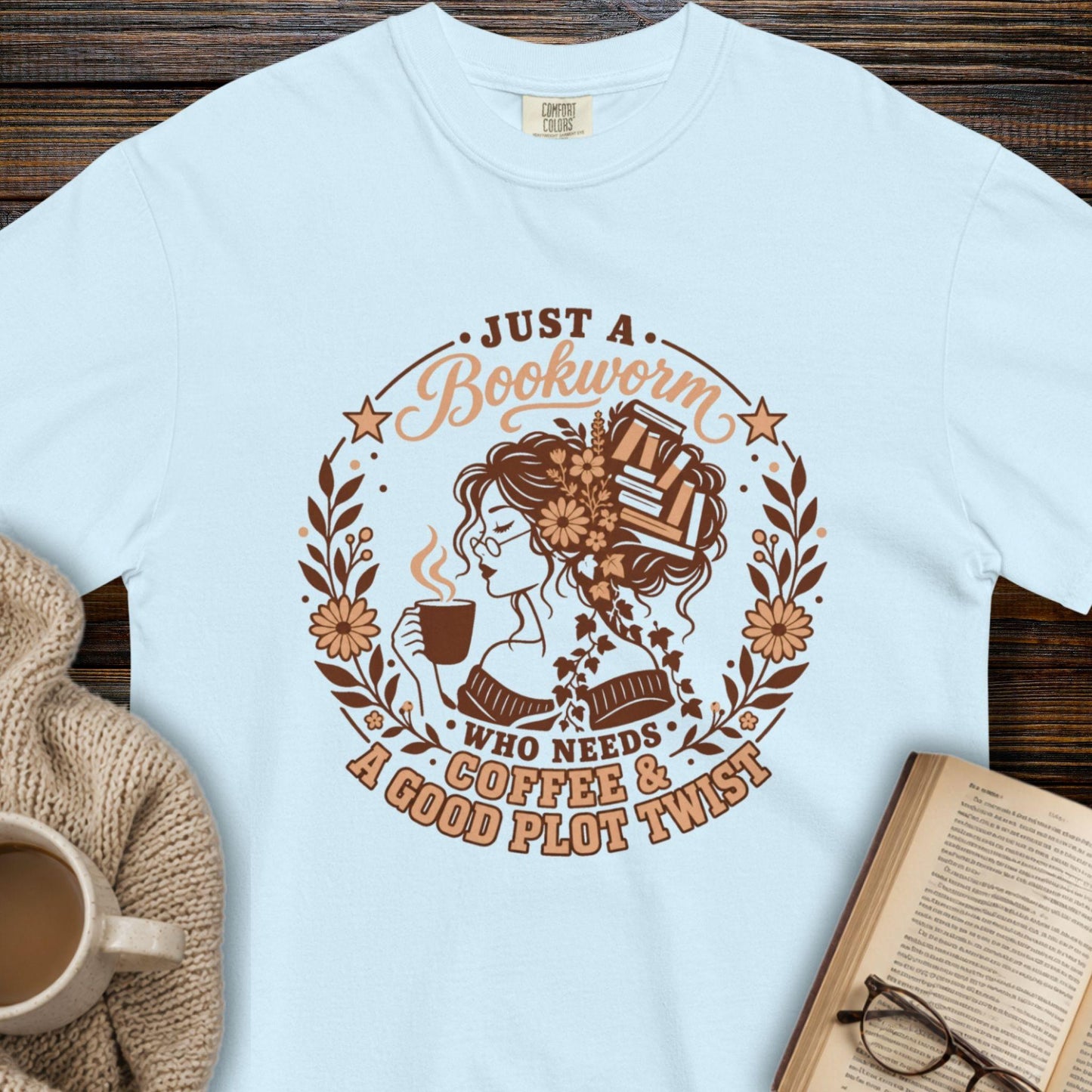 Just a bookworm T-shirt