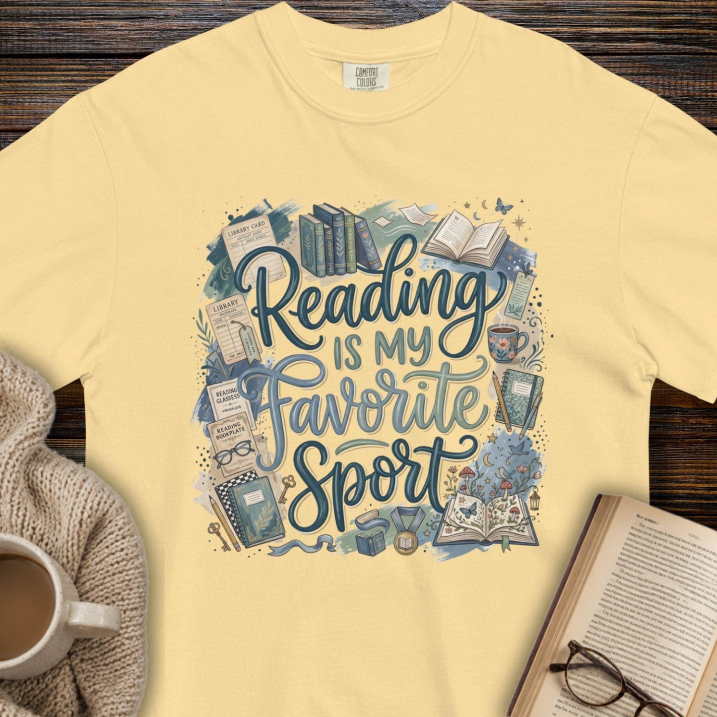 Reading is My Favourite Sport T-Shirt