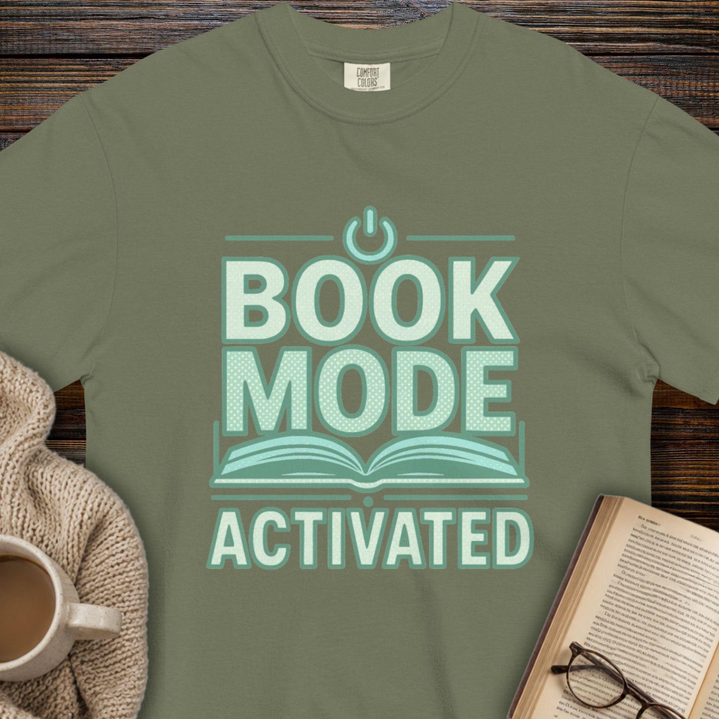 Book mode activated T-shirt