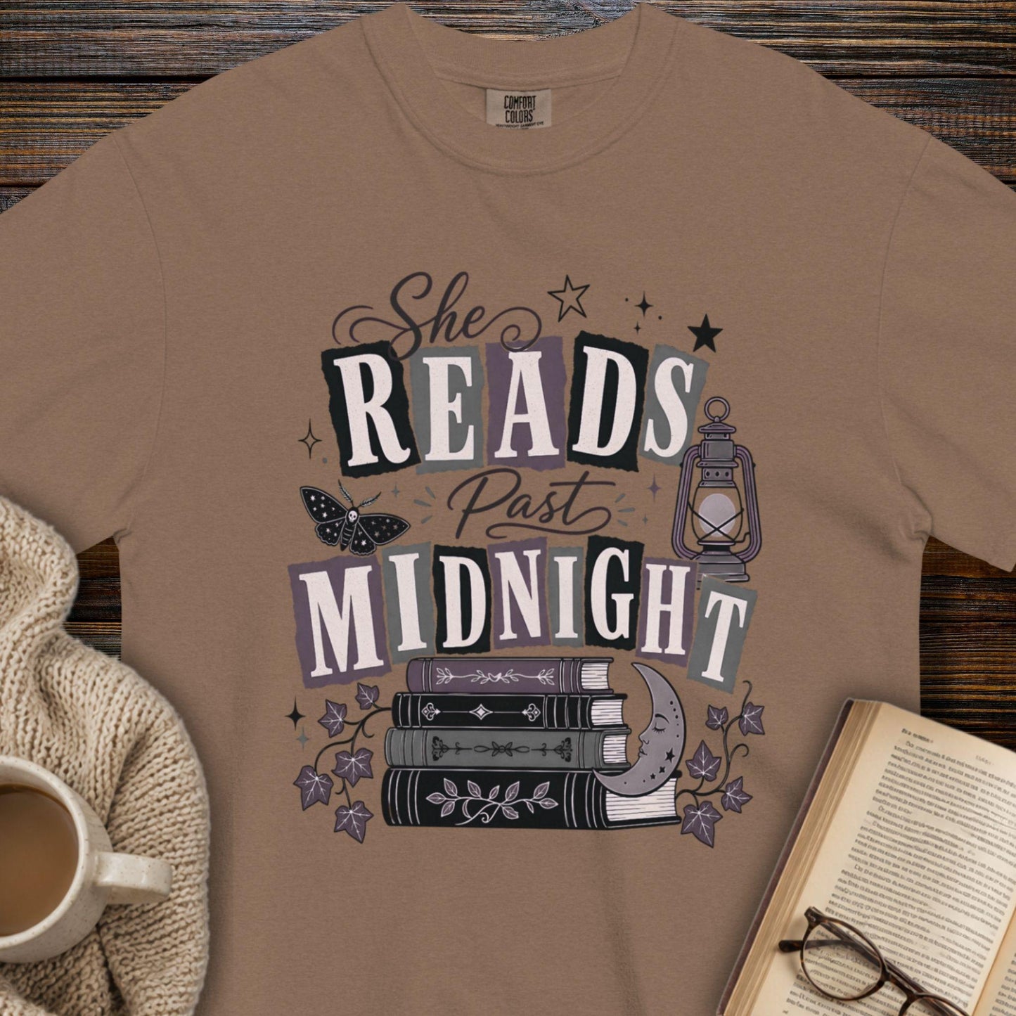 She reads past midnight T-shirt