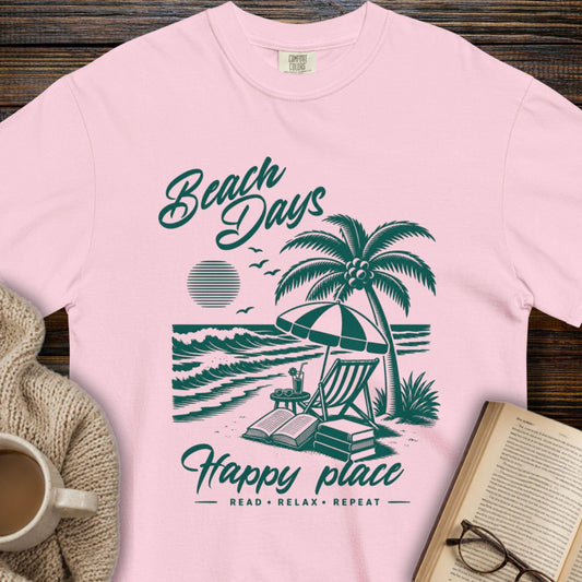 Beach Days, Happy Place T-Shirt