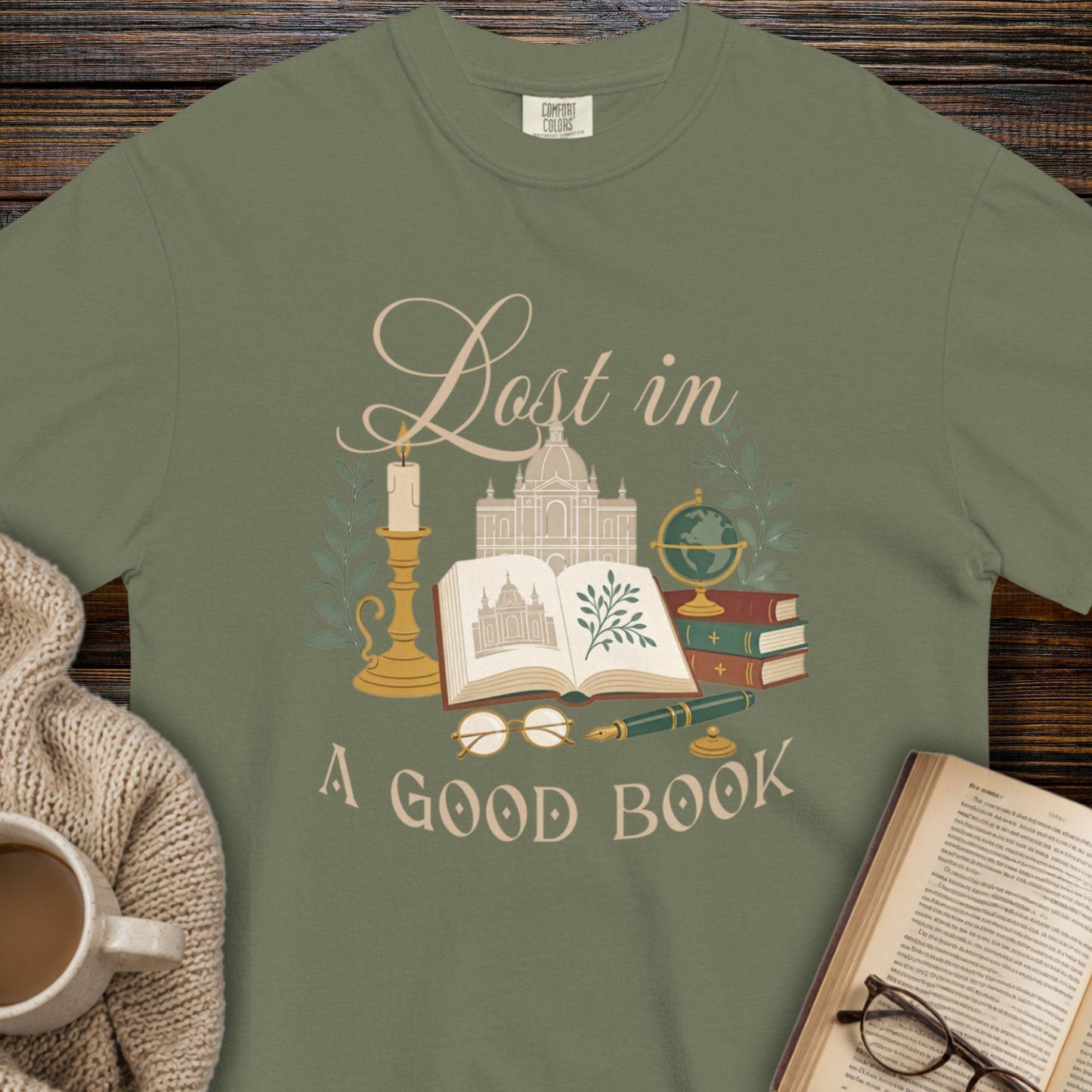 Lost in a good book T-shirt