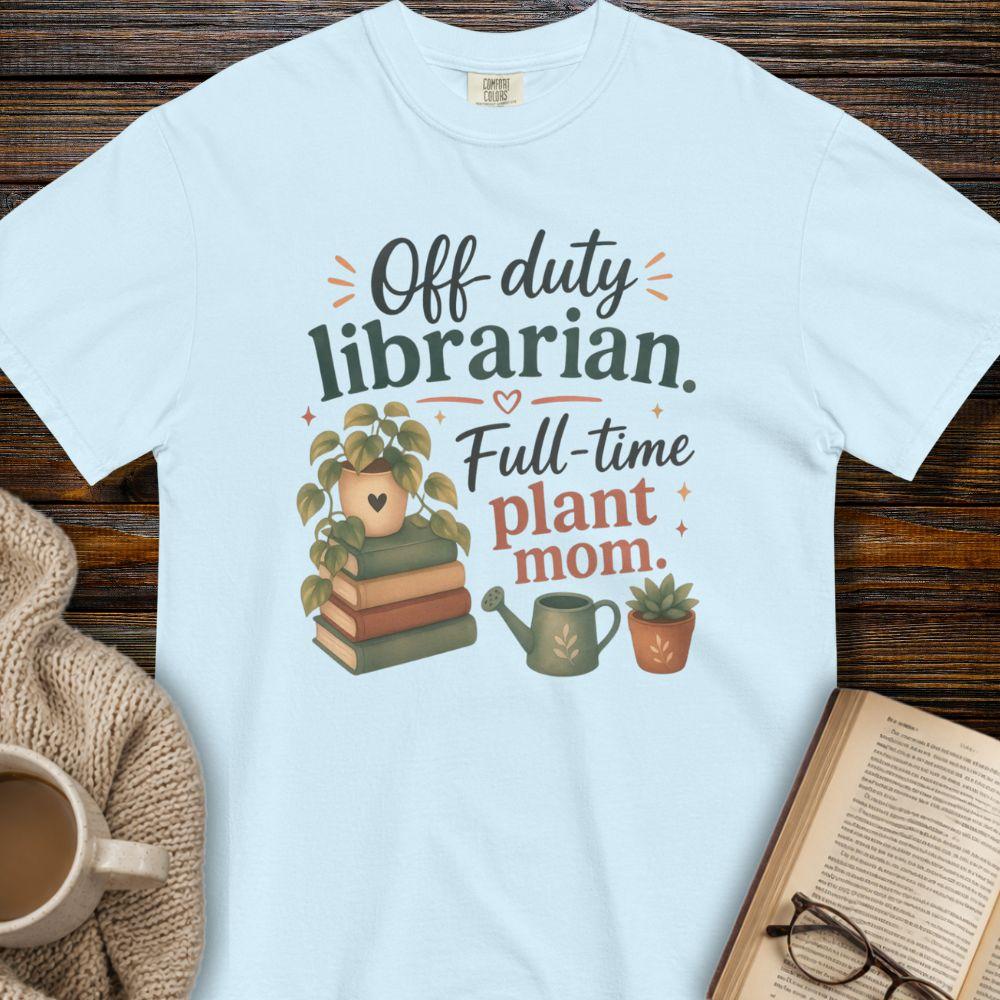 Off duty librarian T-shirt