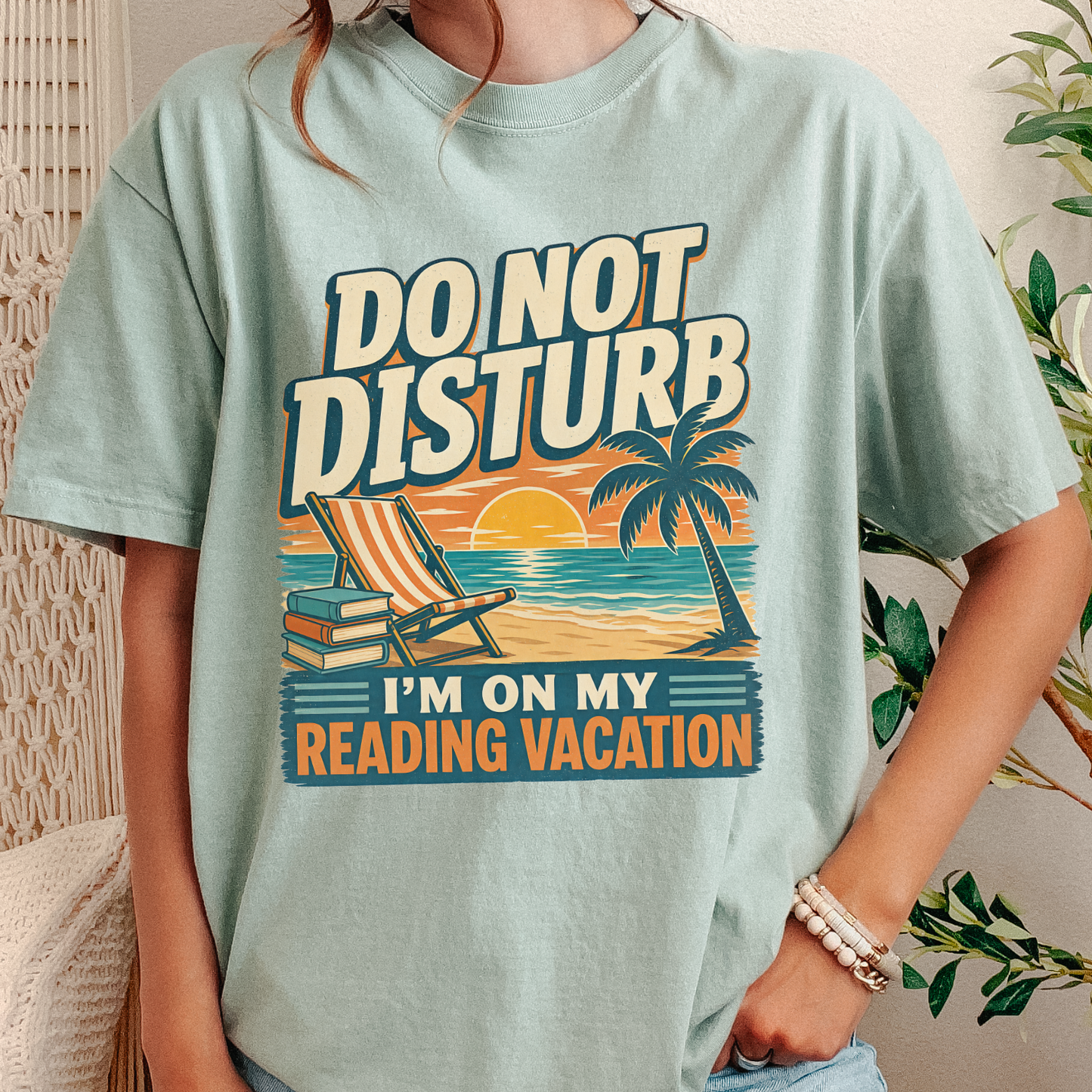do not disturb, i'm on my reading vacation