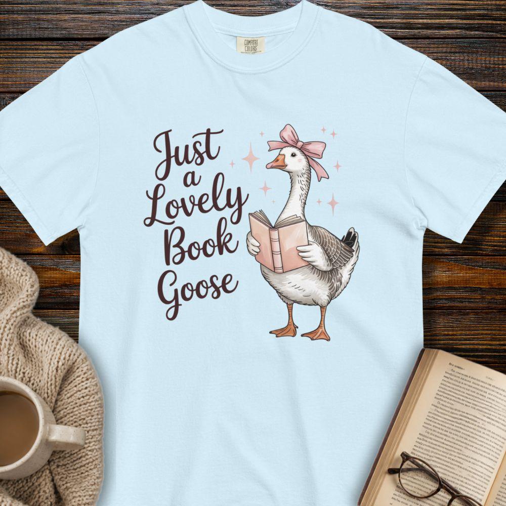 Lovely book goose T-shirt