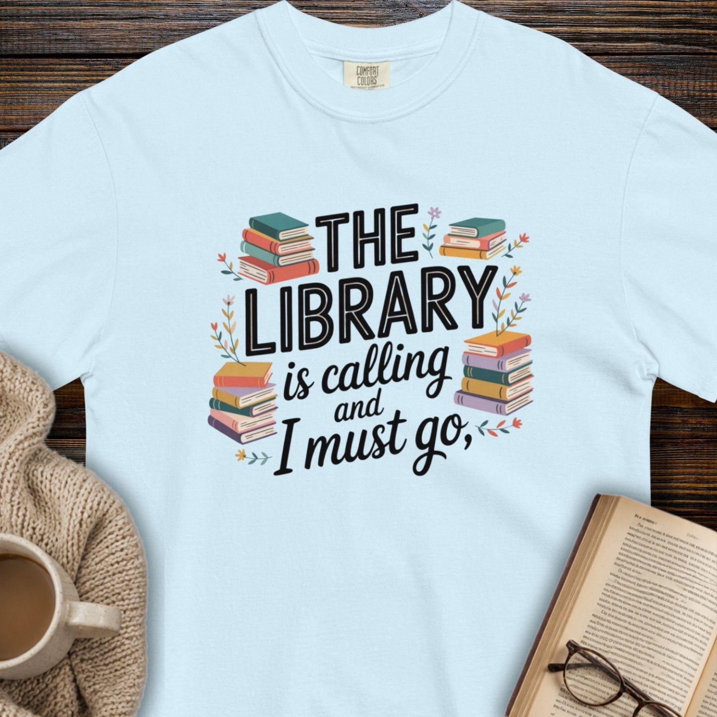 The Library is calling T-shirt