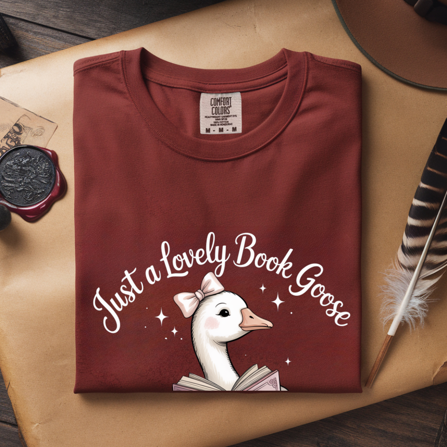 Just a lovely book goose