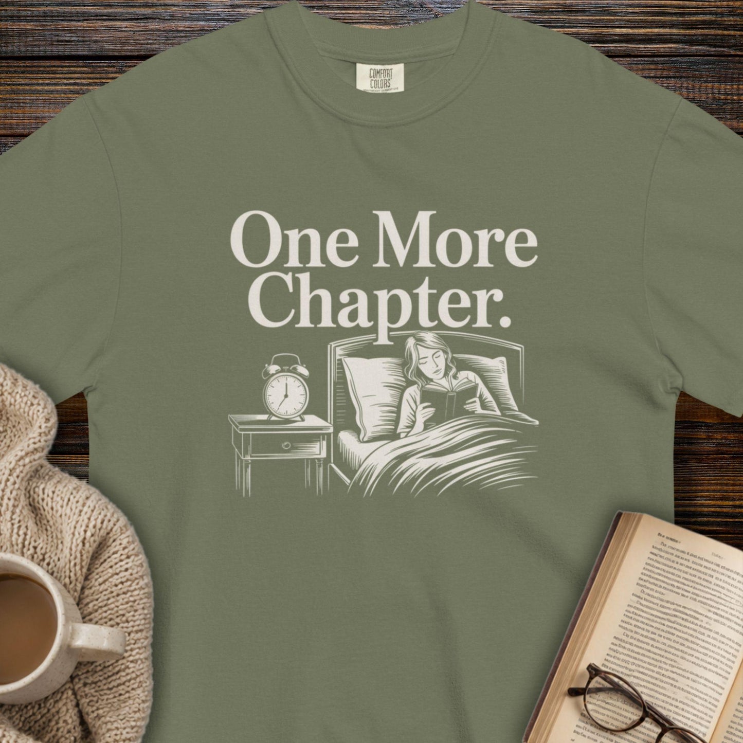 One more chapter bed T-shirt