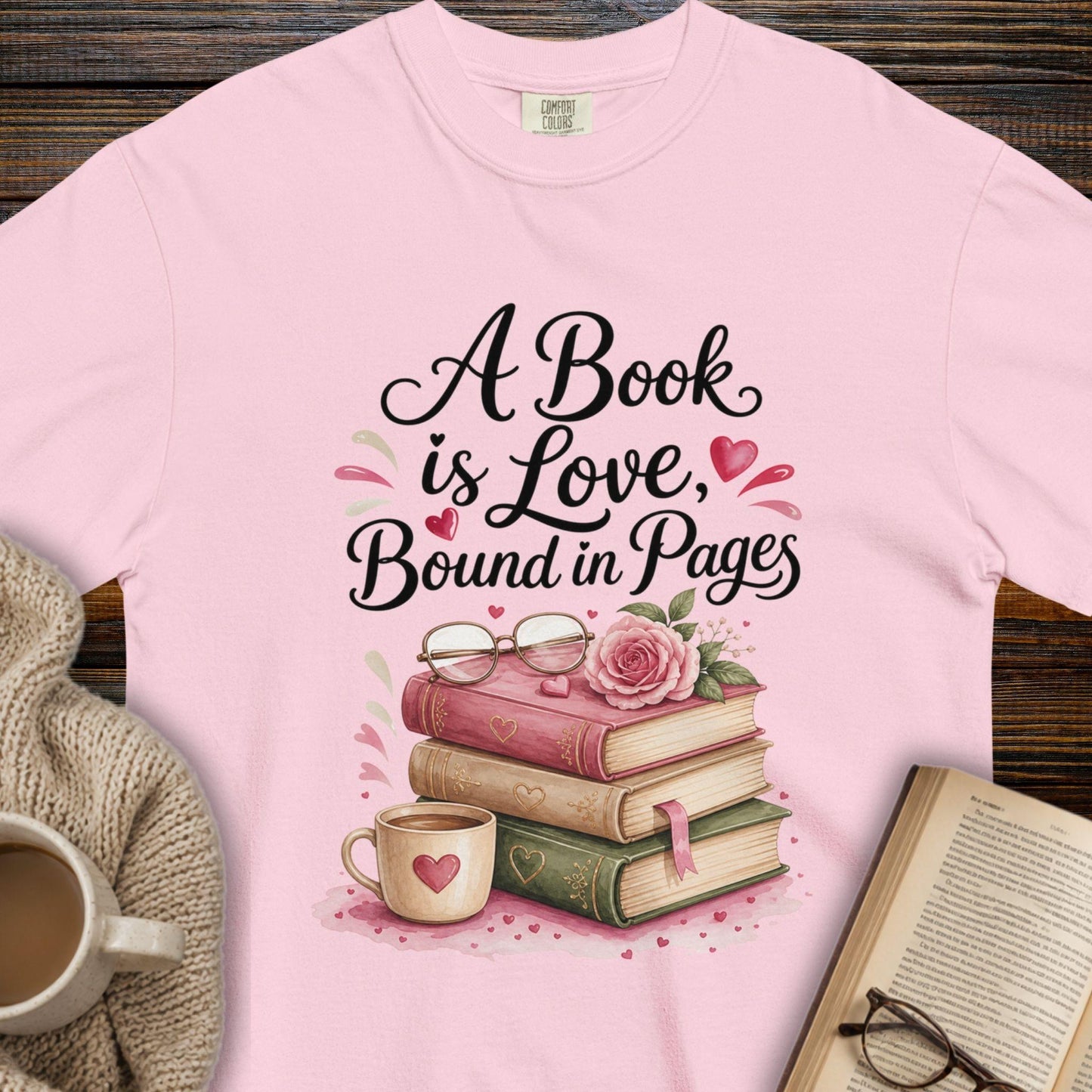 "A Book is Love T-Shirt