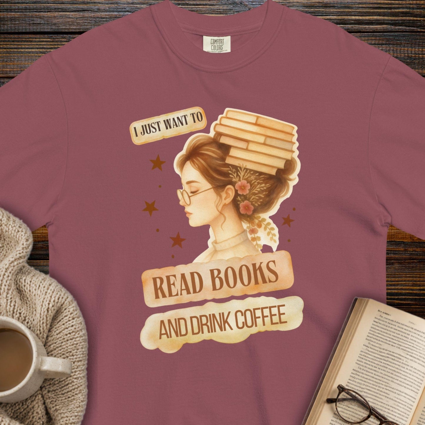 Want to read books T-shirt