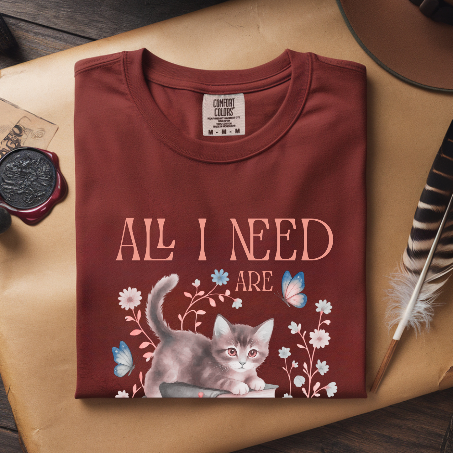 All i need are cats and books
