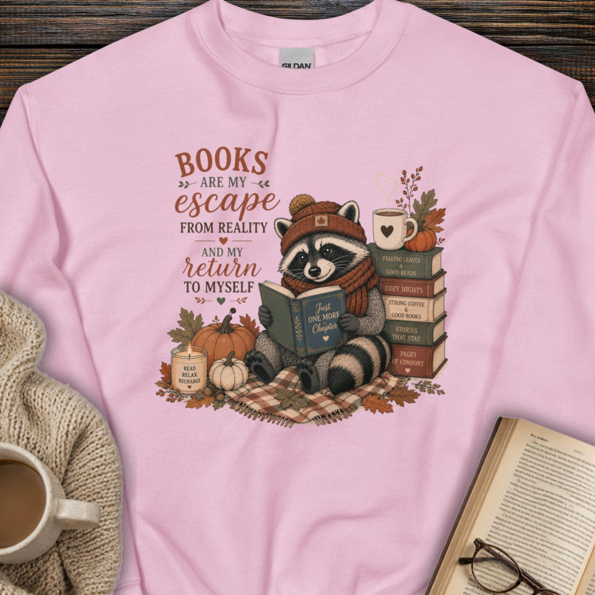 Books Are My Escape Sweatshirt