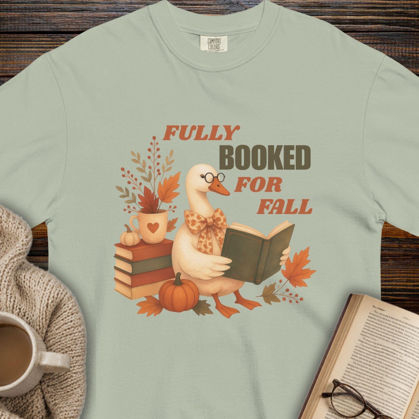 Fully booked for fall T-shirt