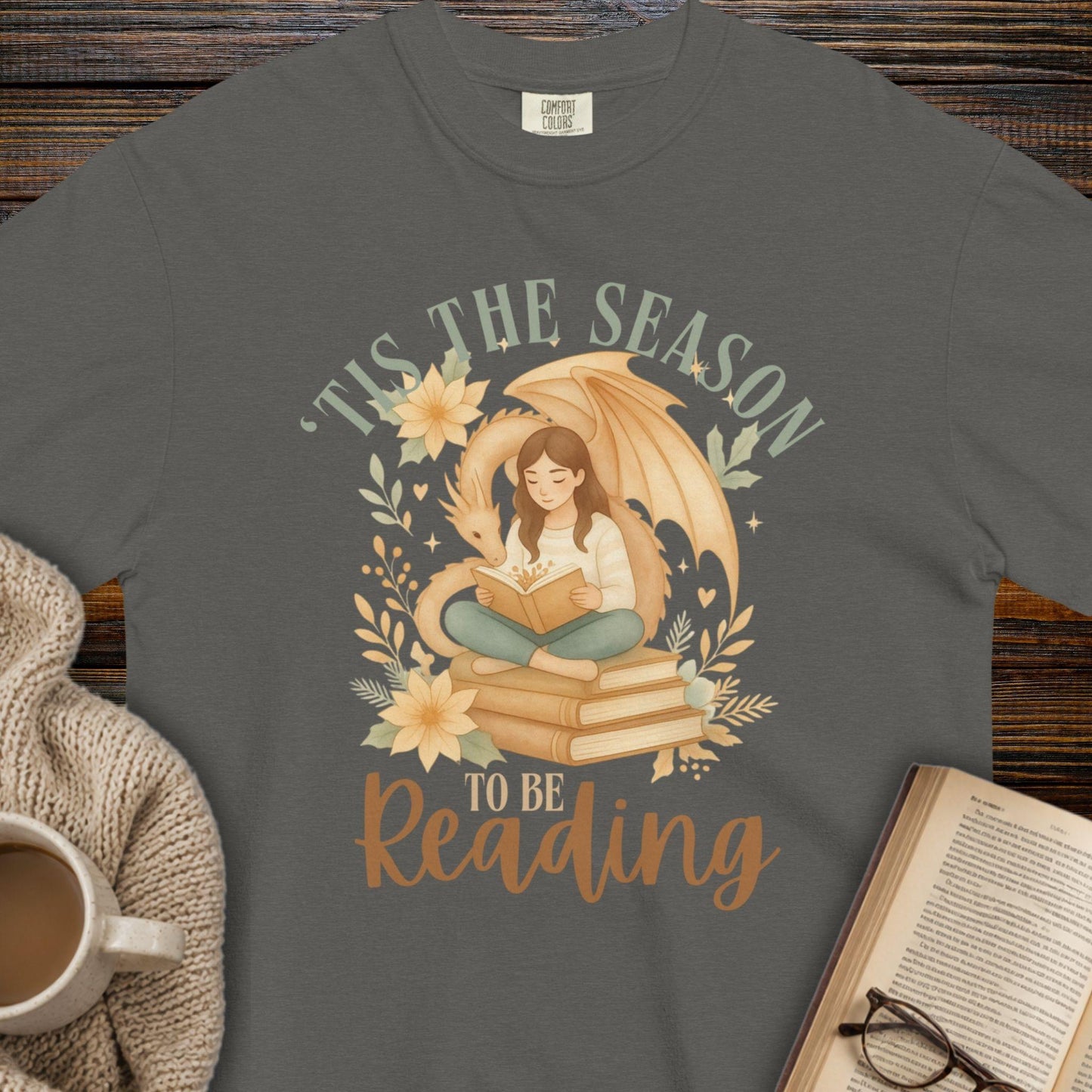'tis the season to be reading T-shirt