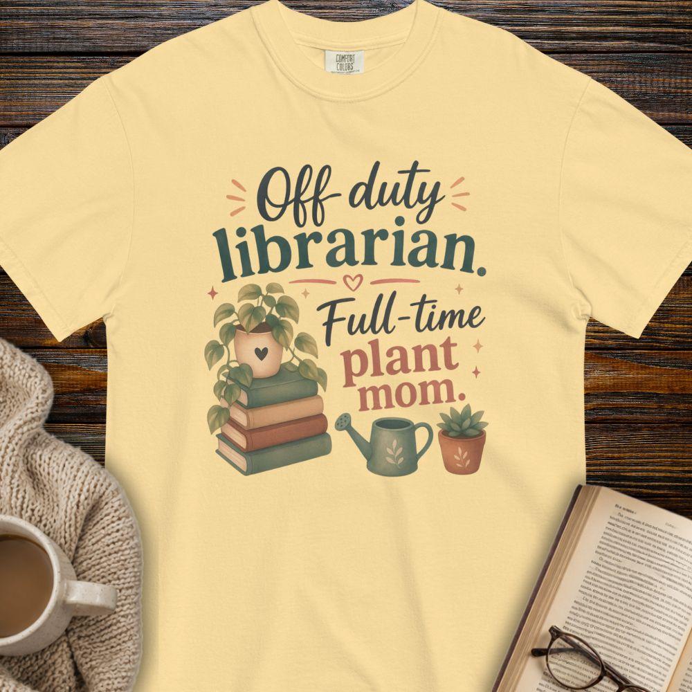Off duty librarian T-shirt