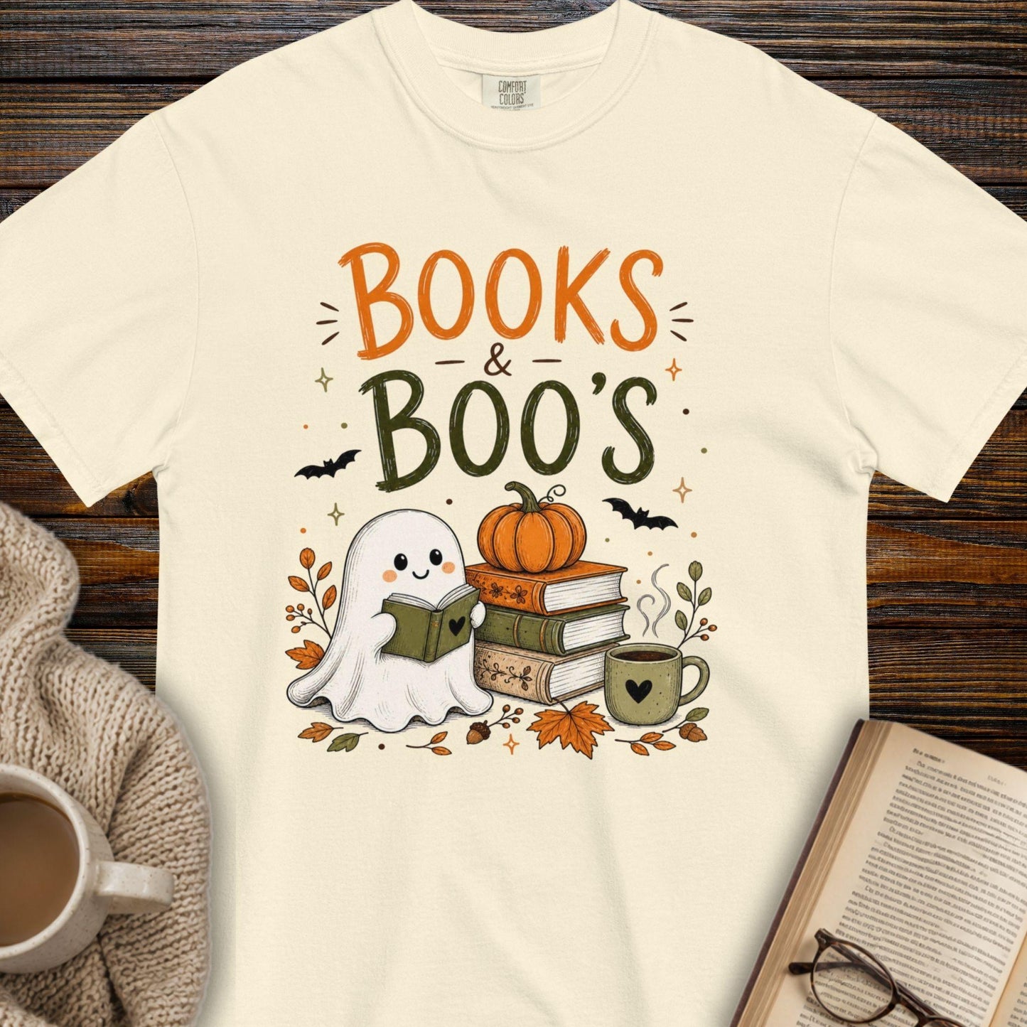 Books and Boo's T-shirt