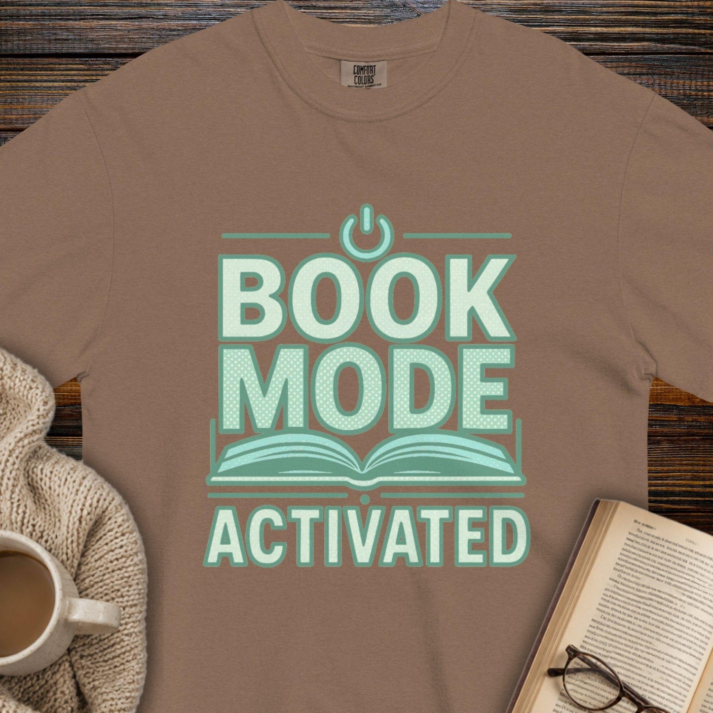Book mode activated T-shirt