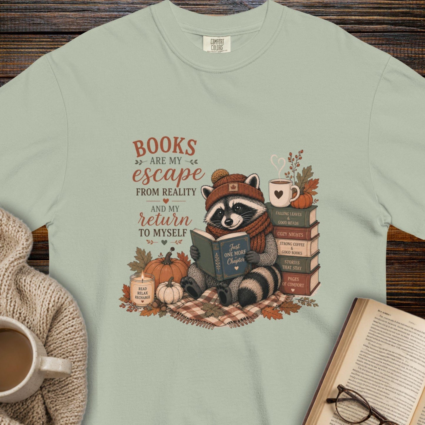 Books are my escape from reality T-shirt