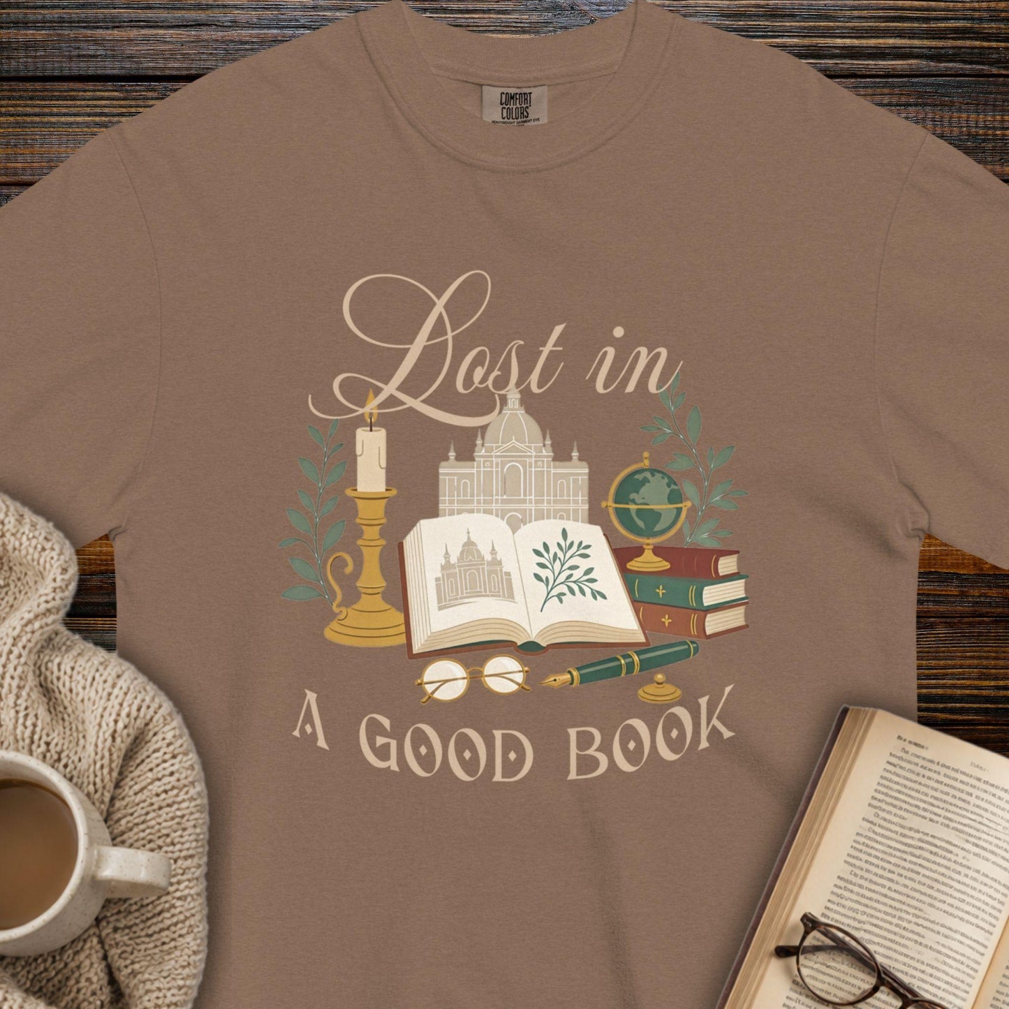 Lost in a good book T-shirt