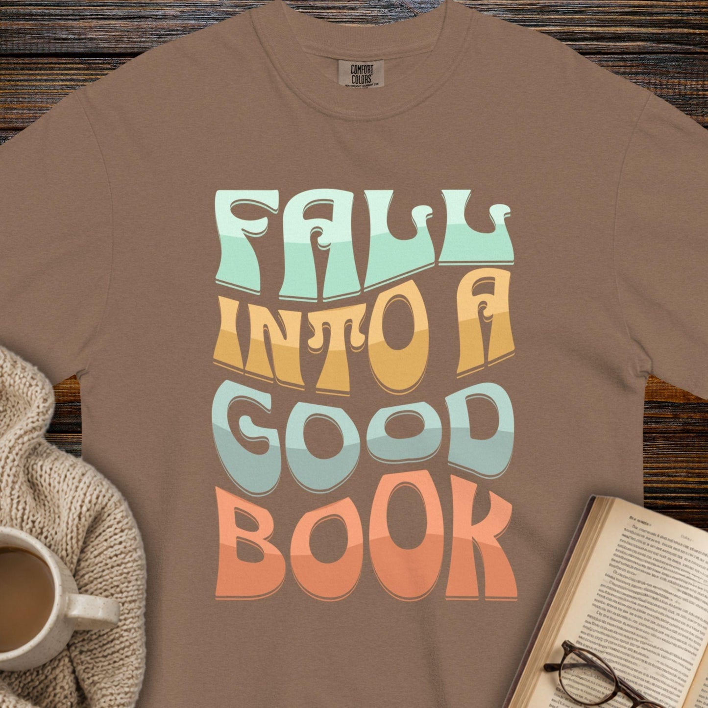 Fall into a good book T-shirt