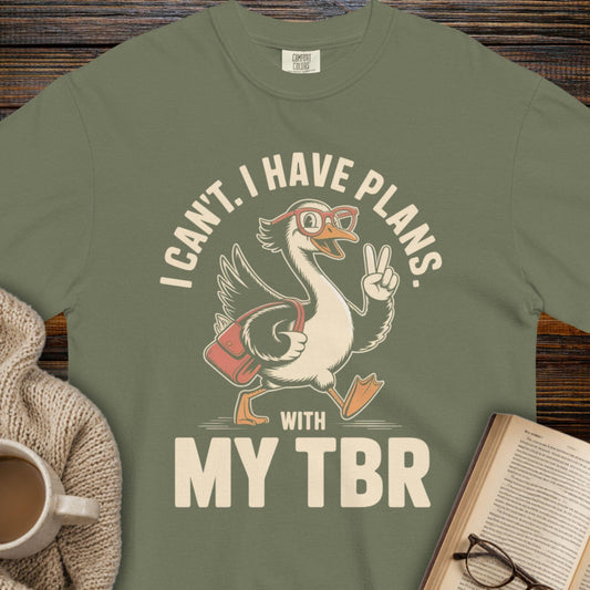I Can't I Have Plans with My TBR T-Shirt