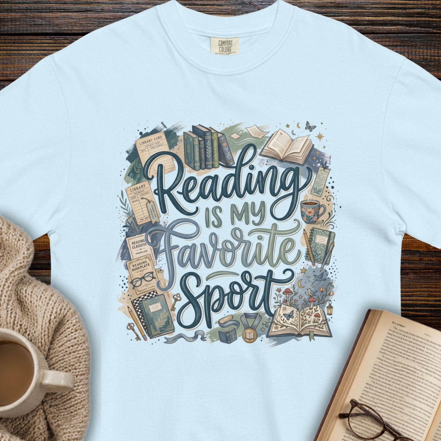 Reading is My Favourite Sport T-Shirt