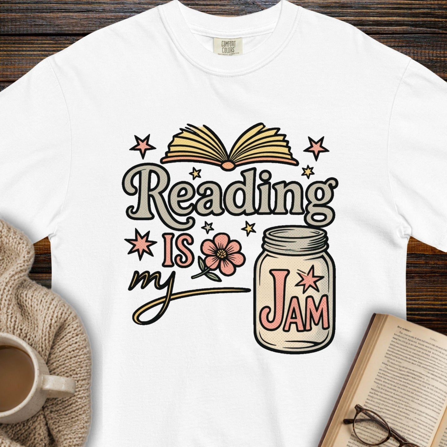 Reading is my Jam T-shirt