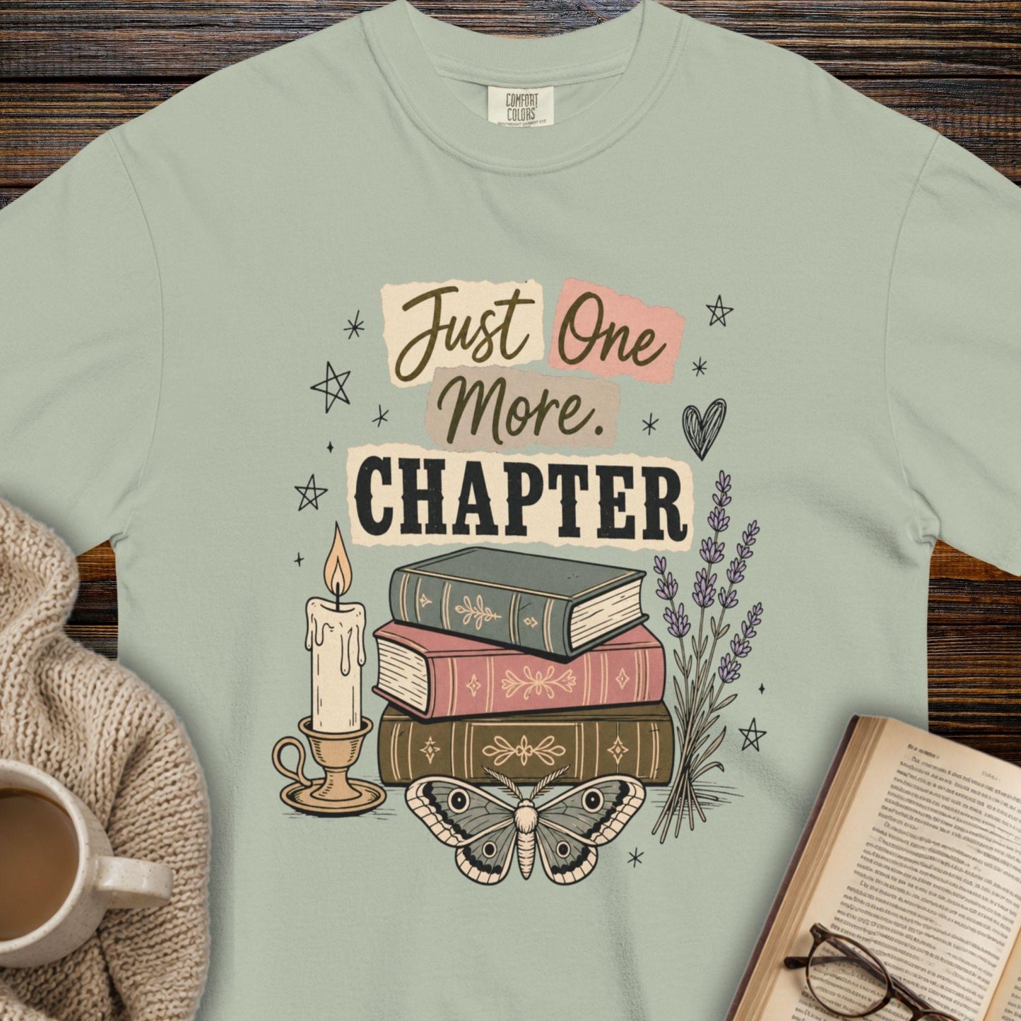 Just one more chapter scrapbook T-shirt