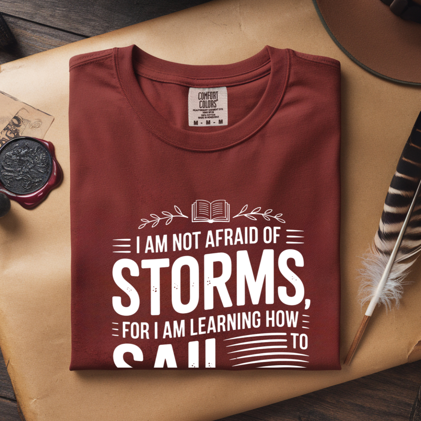 I am not afraid of storms...Louisa May Alcott