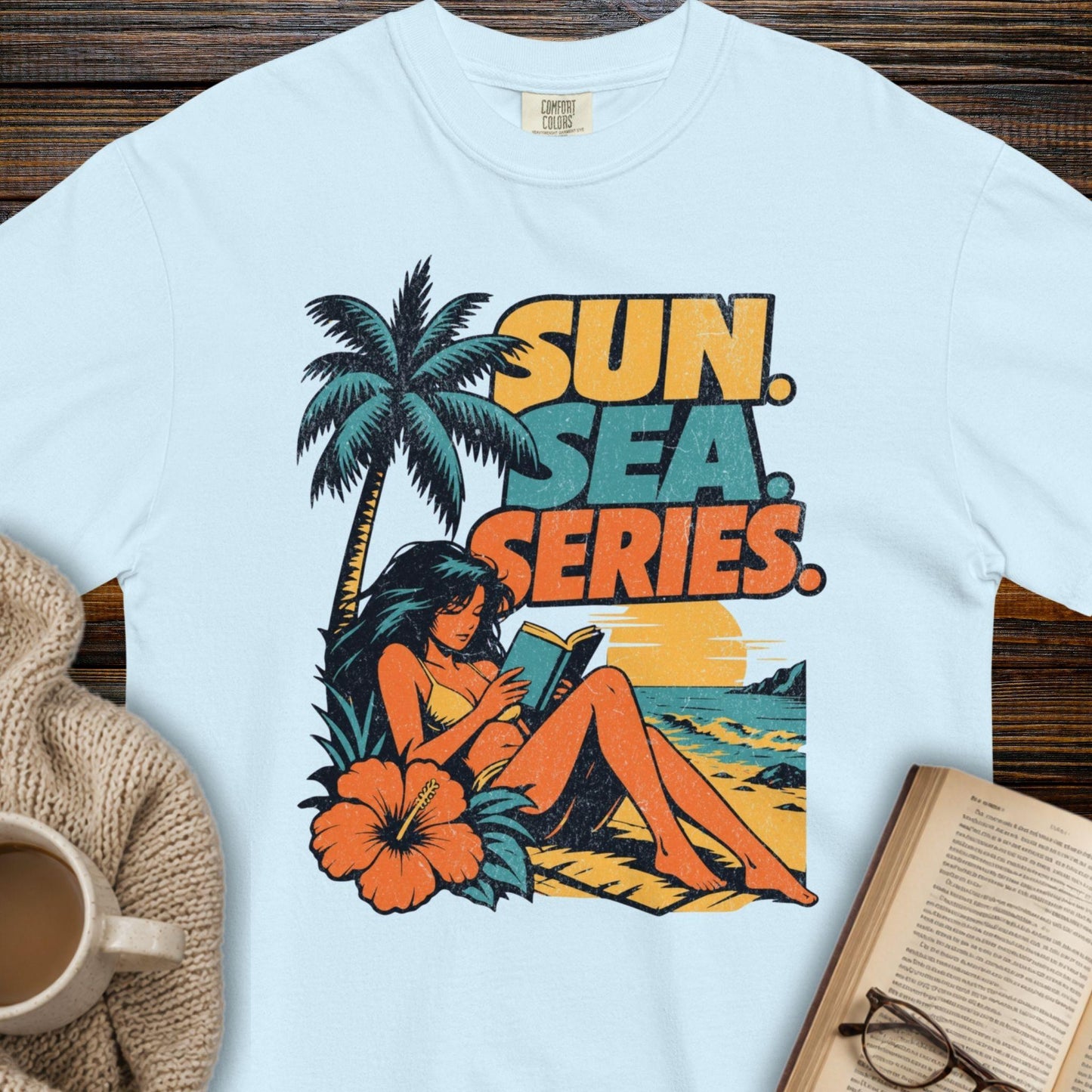 Sun. Sea. Series.T-Shirt
