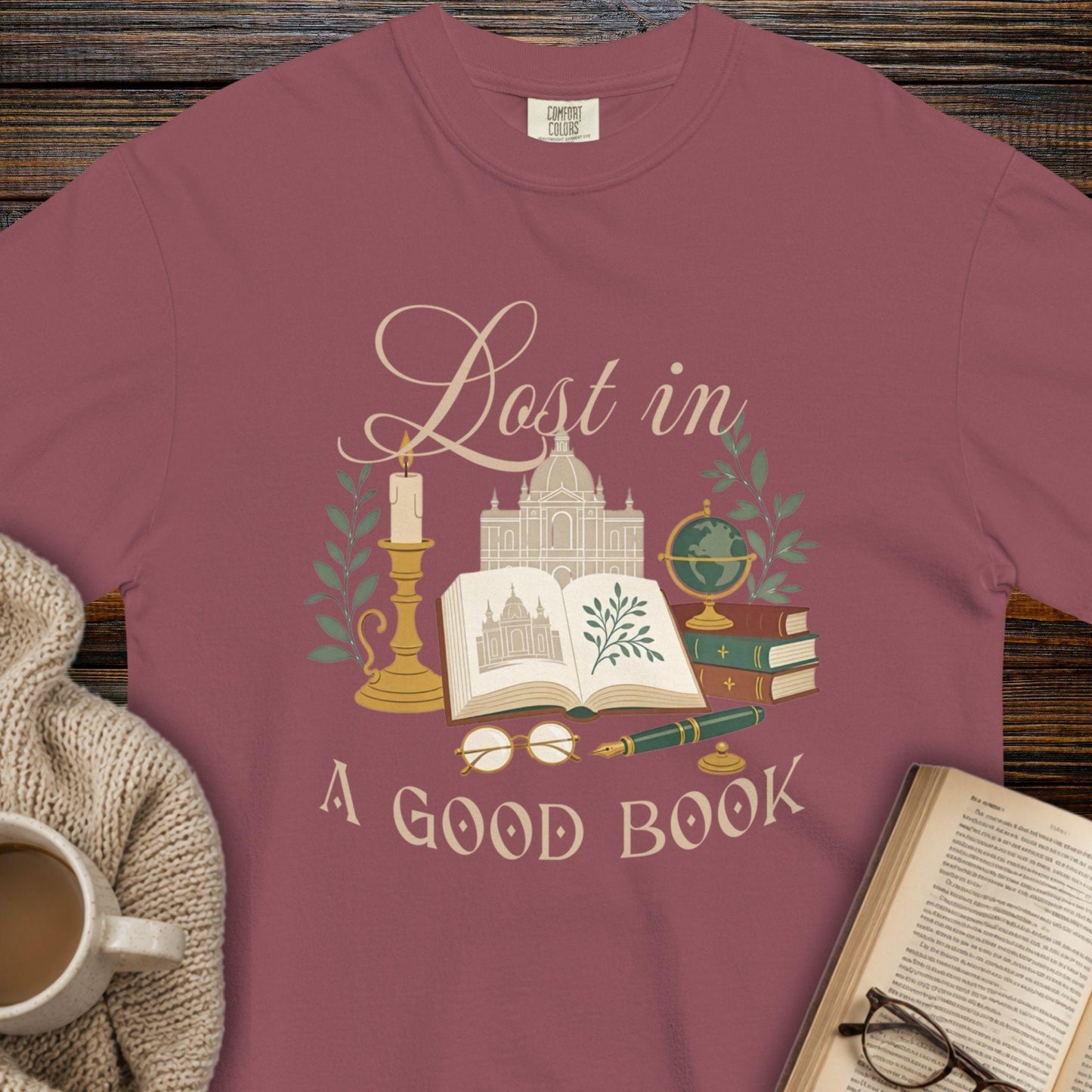 Lost in a good book T-shirt