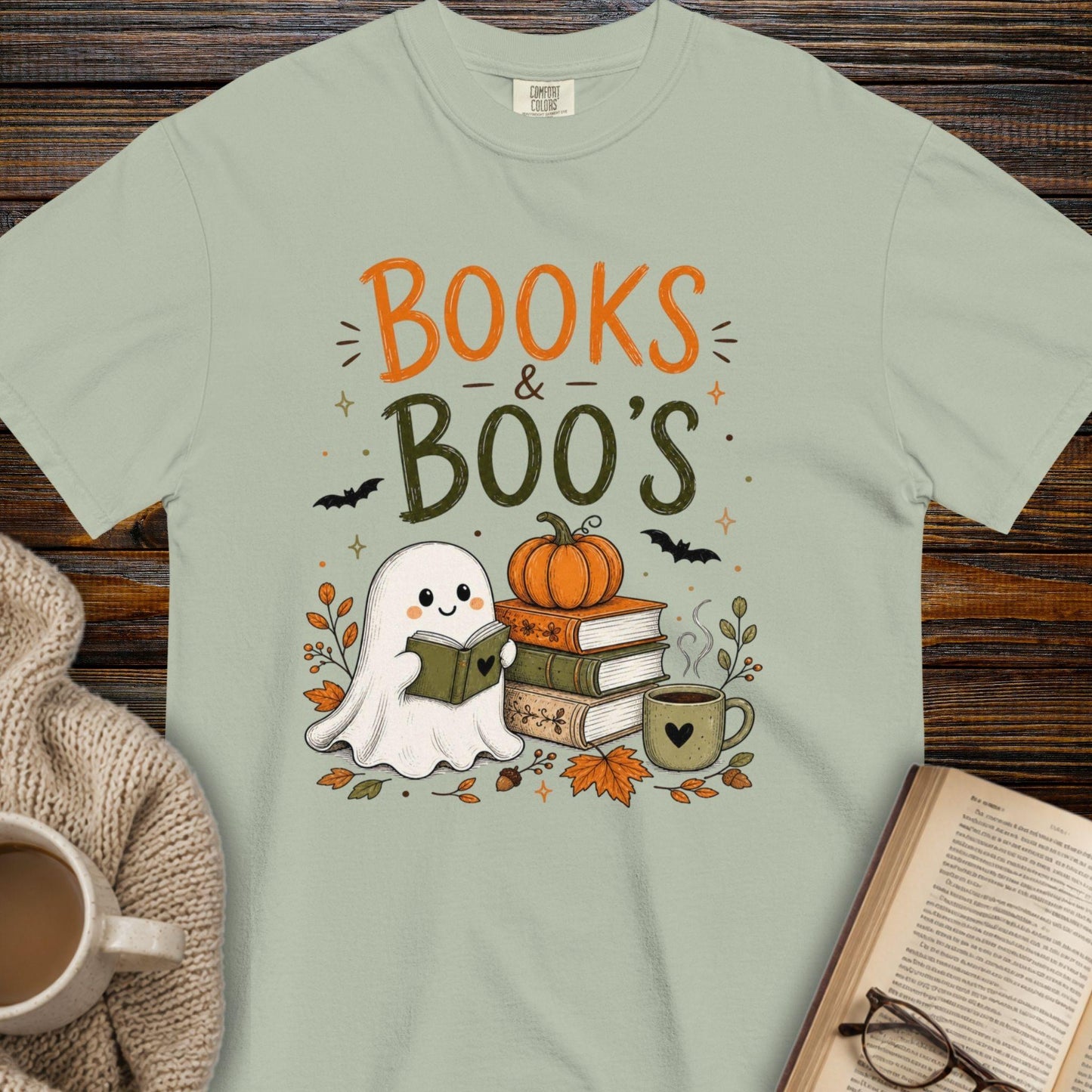 Books and Boo's T-shirt