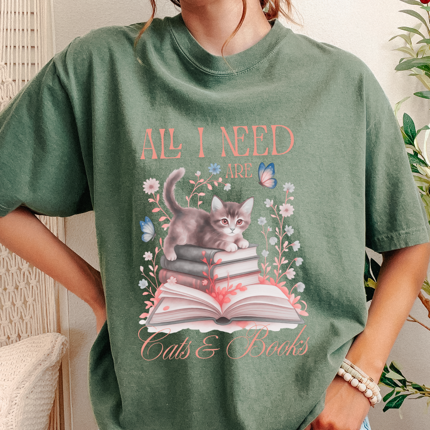 All i need are cats and books