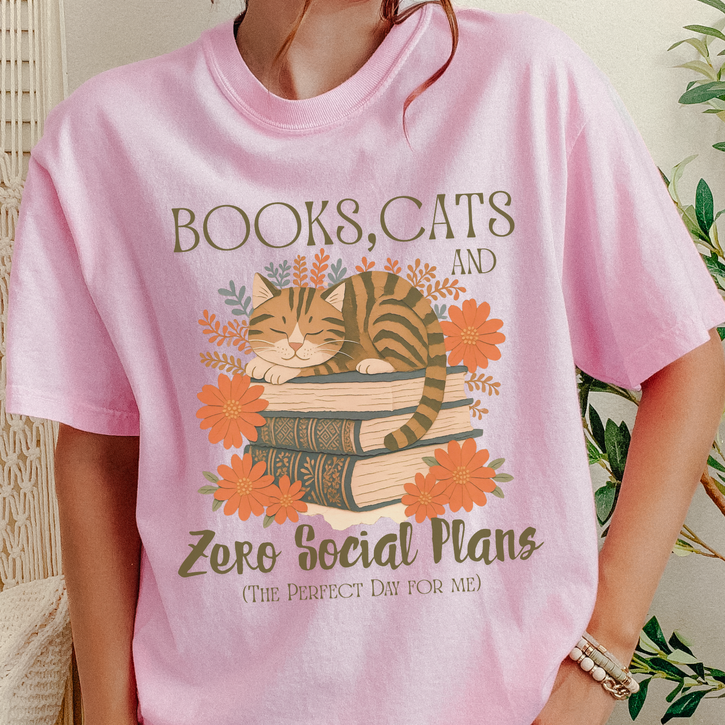 Books, cats and zero social plans
