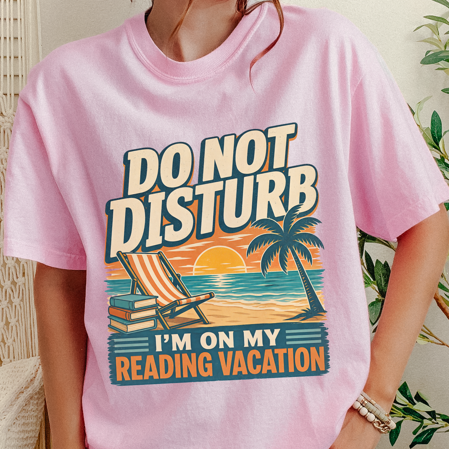 do not disturb, i'm on my reading vacation