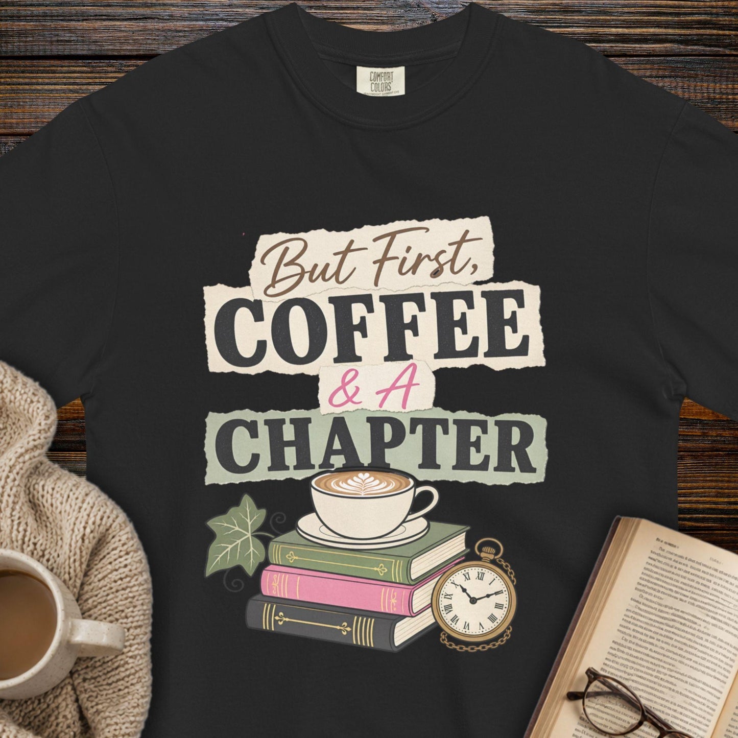 But first coffee and a chapter T-shirt