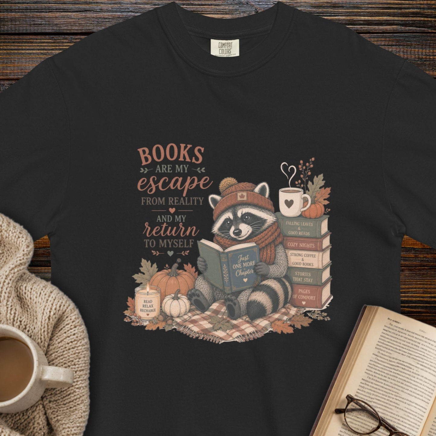 Books are my escape from reality T-shirt